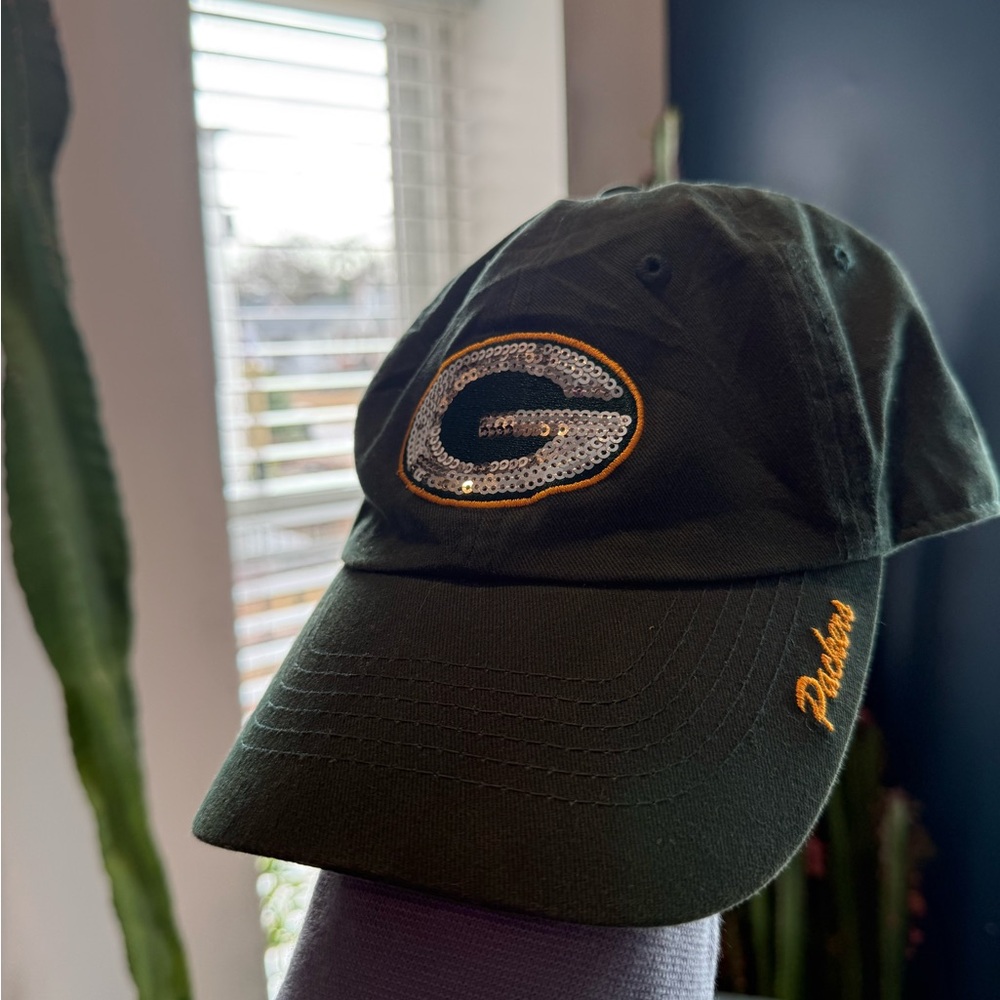 NFL Green Bay Packers Sequin Cap